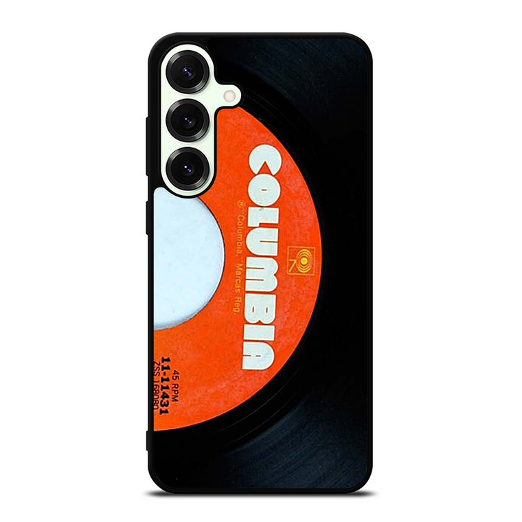 VINYL RECORD BLACK DISK Samsung Galaxy S25 Plus Case