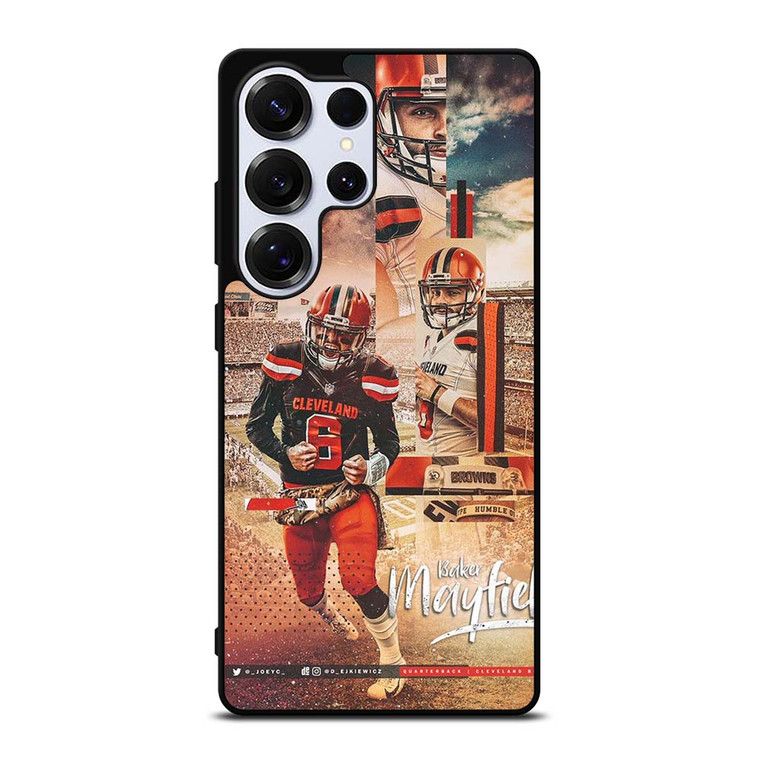 BAKER MAYFIELD CLEVELAND 6 Samsung Galaxy S25 Ultra Case