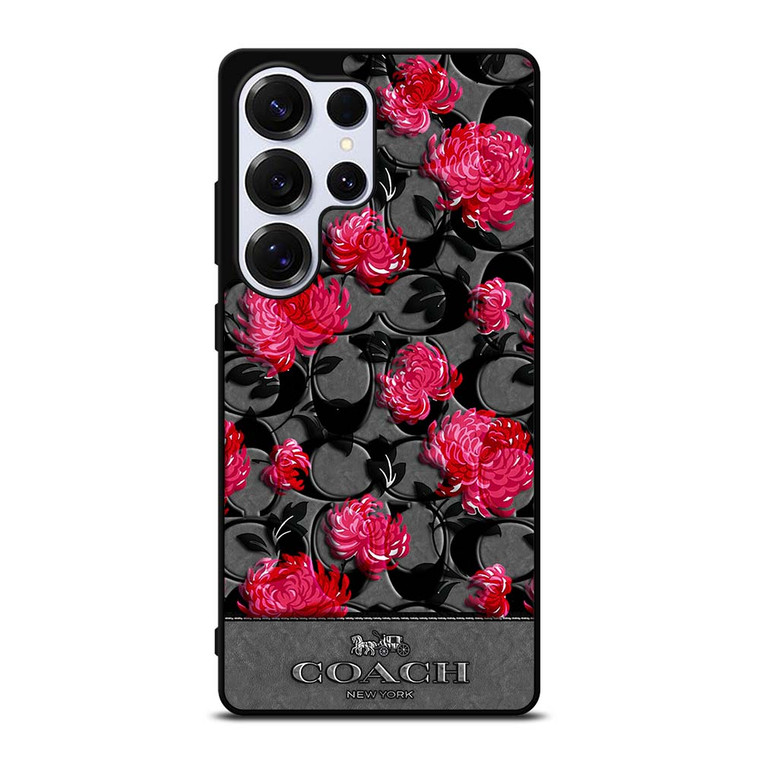 COACH NEW YORK FLOWER 3 Samsung Galaxy S25 Ultra Case