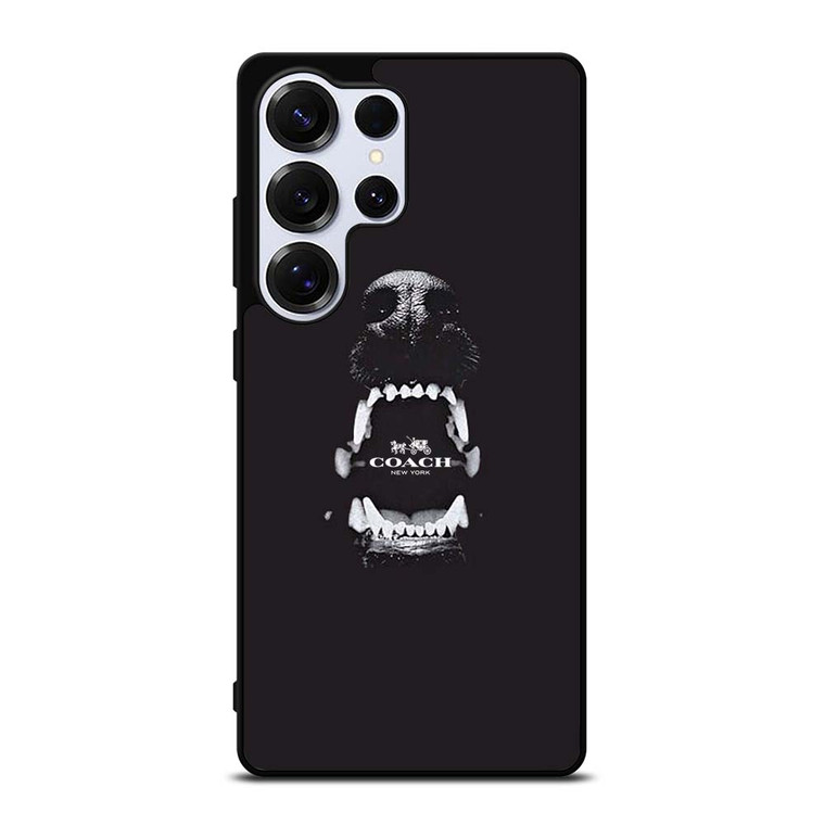 COACH NEW YORK LOGO DOG Samsung Galaxy S25 Ultra Case