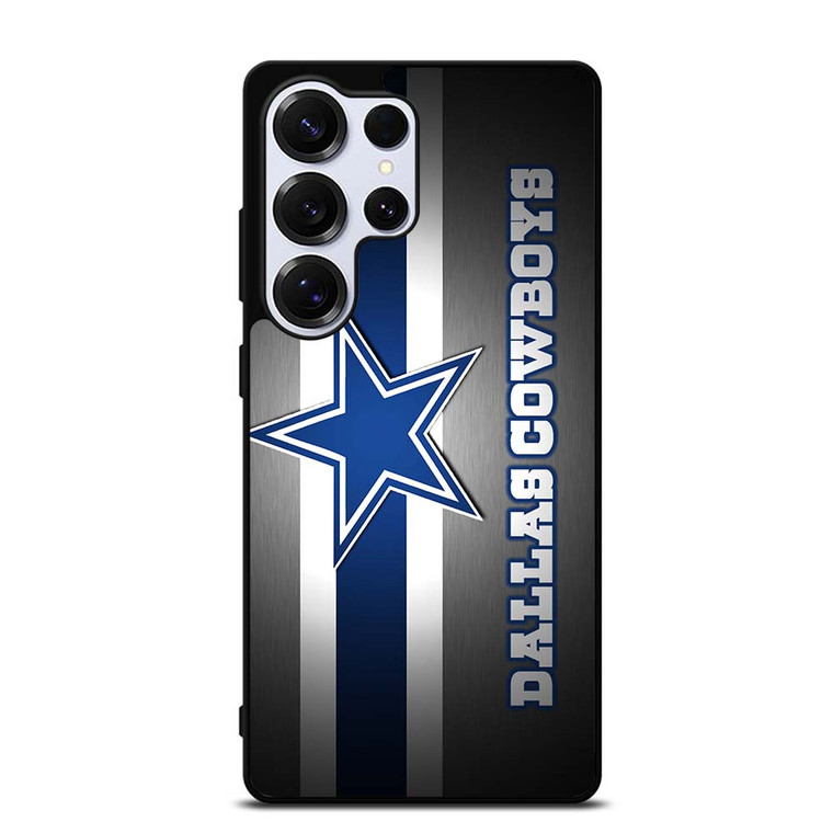 DALLAS COWBOYS FOOTBALL SILVER STRIPS Samsung Galaxy S25 Ultra Case