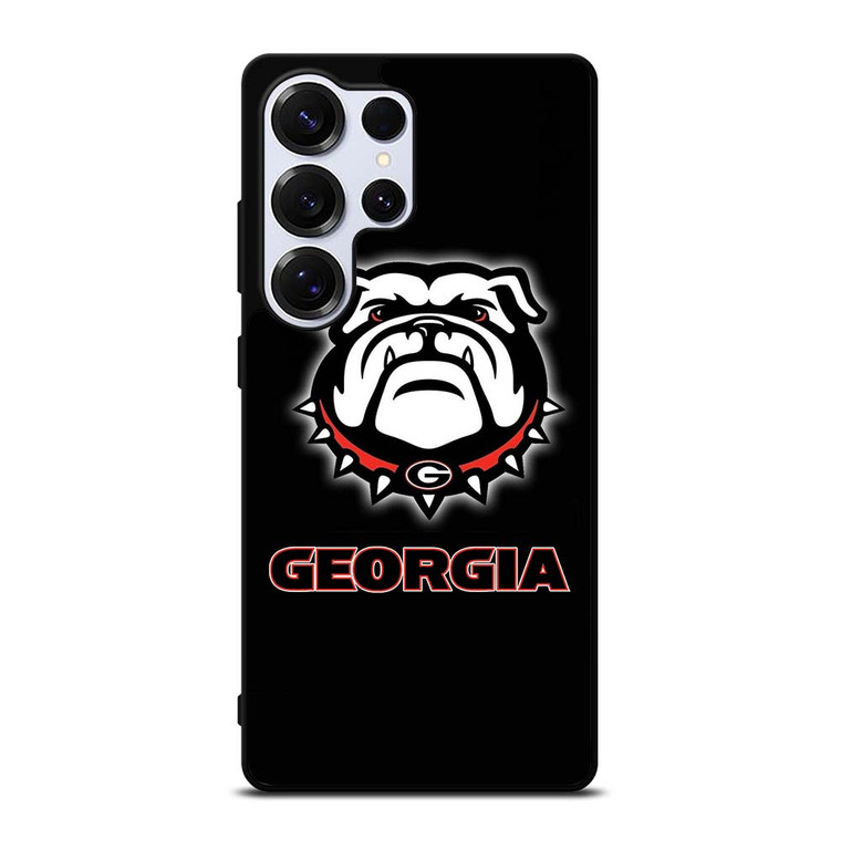 GEORGIA BULLDOGS BLACK WALL Samsung Galaxy S25 Ultra Case