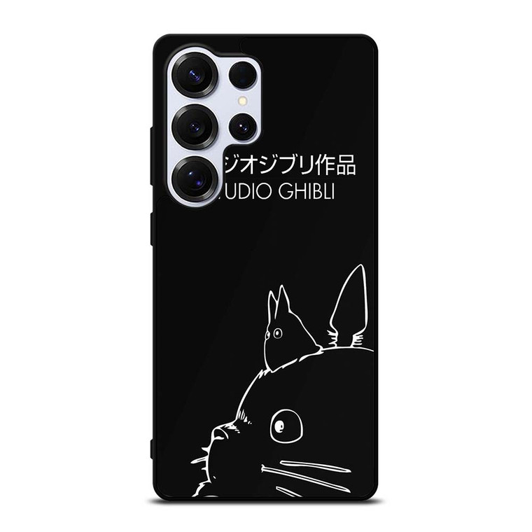 GHIBI STUDIO TOTORU SIMPLE BLACK Samsung Galaxy S25 Ultra Case