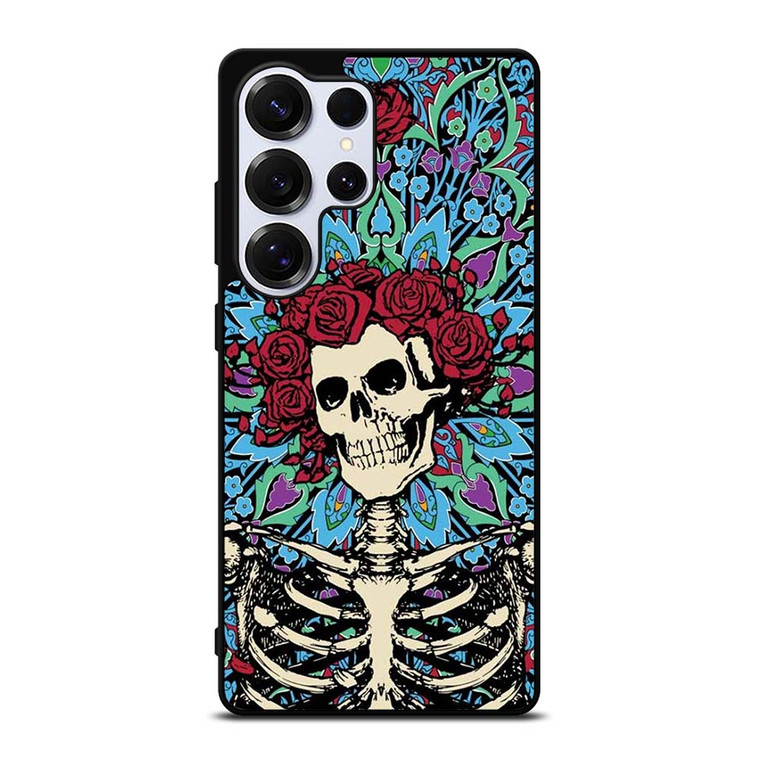 GRATEFUL DEAD SKELETON AND ROSES Samsung Galaxy S25 Ultra Case
