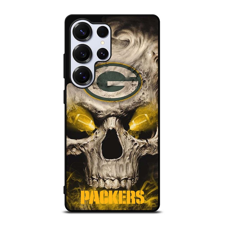 GREEN BAY PACKERS SKULL LOGO Samsung Galaxy S25 Ultra Case