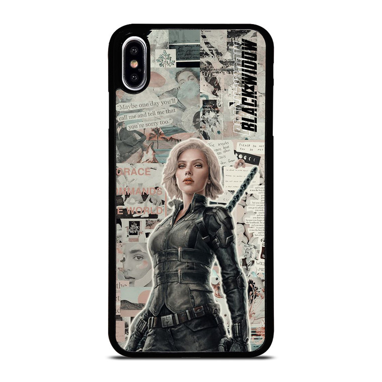 MARVEL NATASHA BLACK WIDOW iPhone XS Max Case