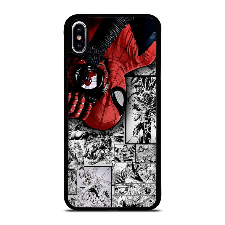 MARVEL SPIDERMAN POTRAIT COMIC iPhone XS Max Case