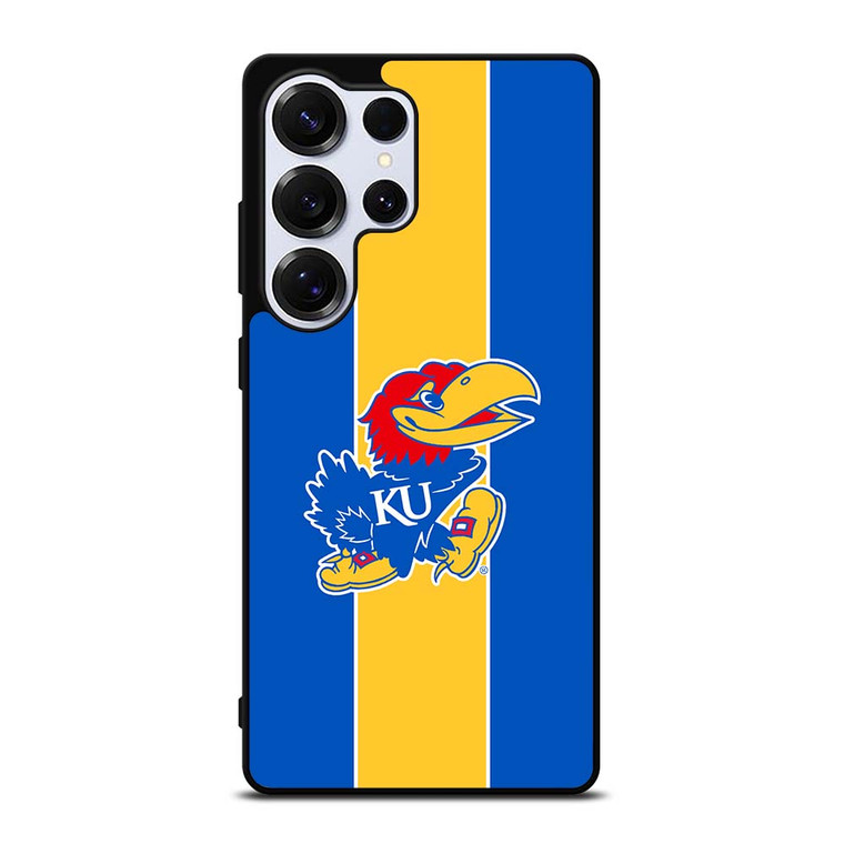 KANSAS JAYHAWKS STRIPS Samsung Galaxy S25 Ultra Case