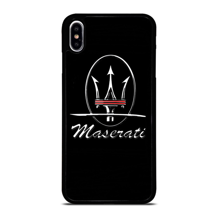 MASERATI METAL LOGO iPhone XS Max Case