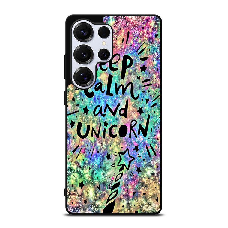 KEEP CALM AND UNICORN Samsung Galaxy S25 Ultra Case