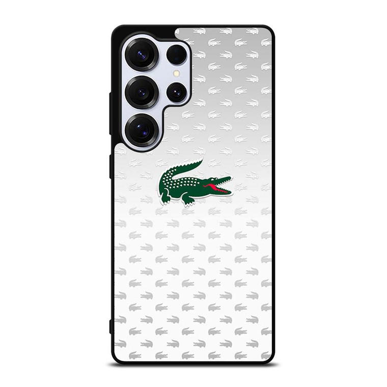 LACOSTE SILVER PATTERN Samsung Galaxy S25 Ultra Case