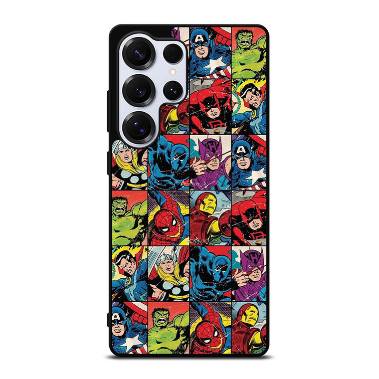 MARVEL SUPERHEROES CLASSIC COMIC Samsung Galaxy S25 Ultra Case