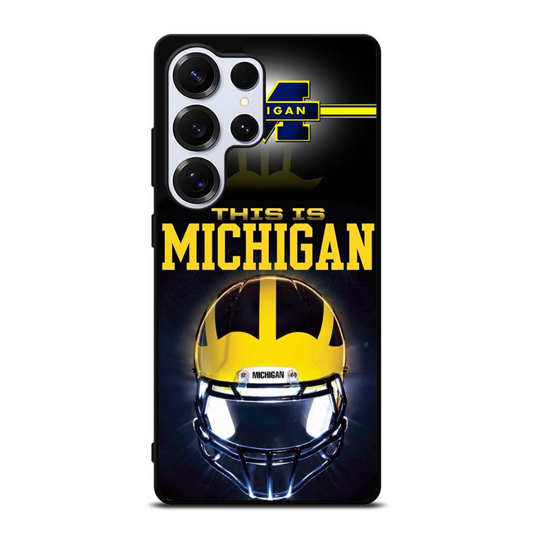 MICHIGAN WOLVERINES FOOTBALL Samsung Galaxy S25 Ultra Case