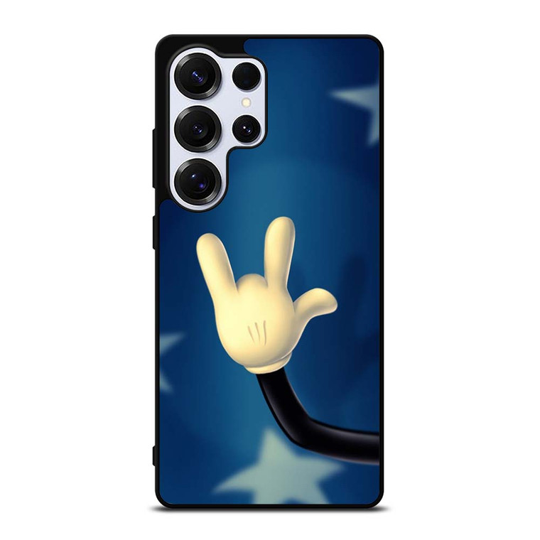 MICKEY MOUSE FINGER STYLE Samsung Galaxy S25 Ultra Case