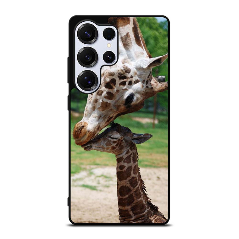 MOM & BABY GIRAFFE Samsung Galaxy S25 Ultra Case
