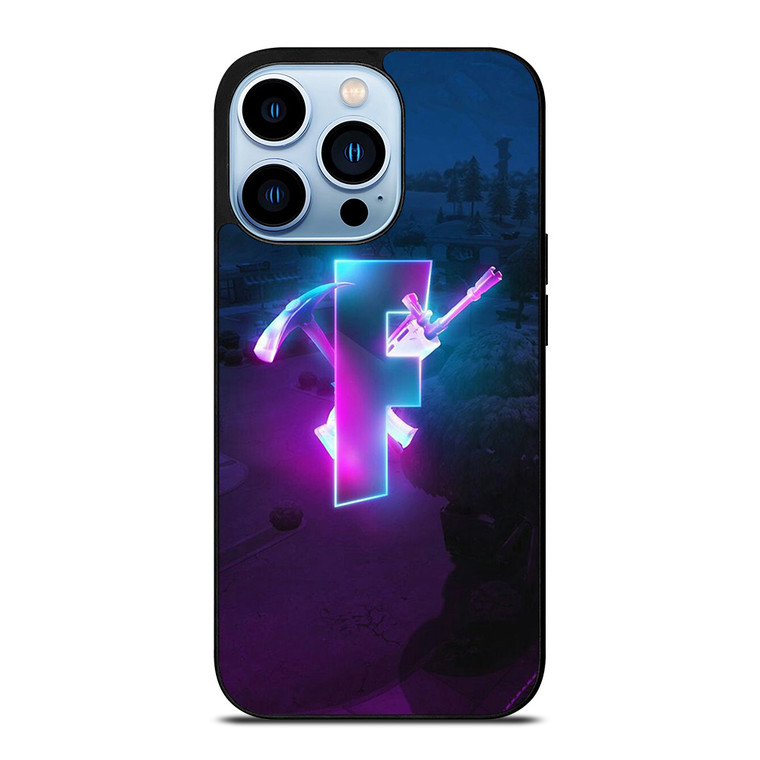 FORNITE GLOWING LOGO iPhone 13 Pro Max Case FORNITE GLOWING LOGO iPhone 13 Pro Max Case