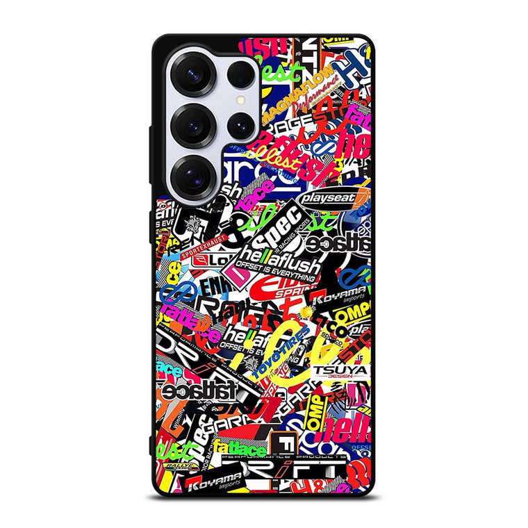 MOTOCROSS MX STICKER BOMB Samsung Galaxy S25 Ultra Case