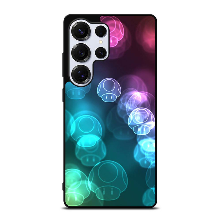MUSHROOM NEON MARIO BROSS Samsung Galaxy S25 Ultra Case