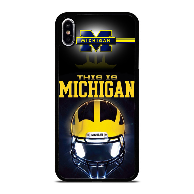 MICHIGAN WOLVERINES FOOTBALL iPhone XS Max Case