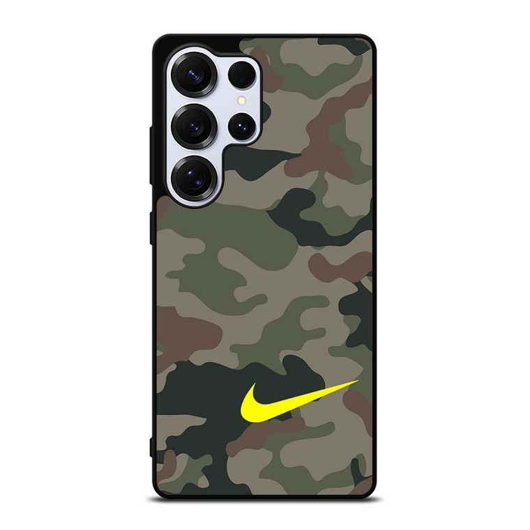 NIKE LOGO CAMO ARMY Samsung Galaxy S25 Ultra Case