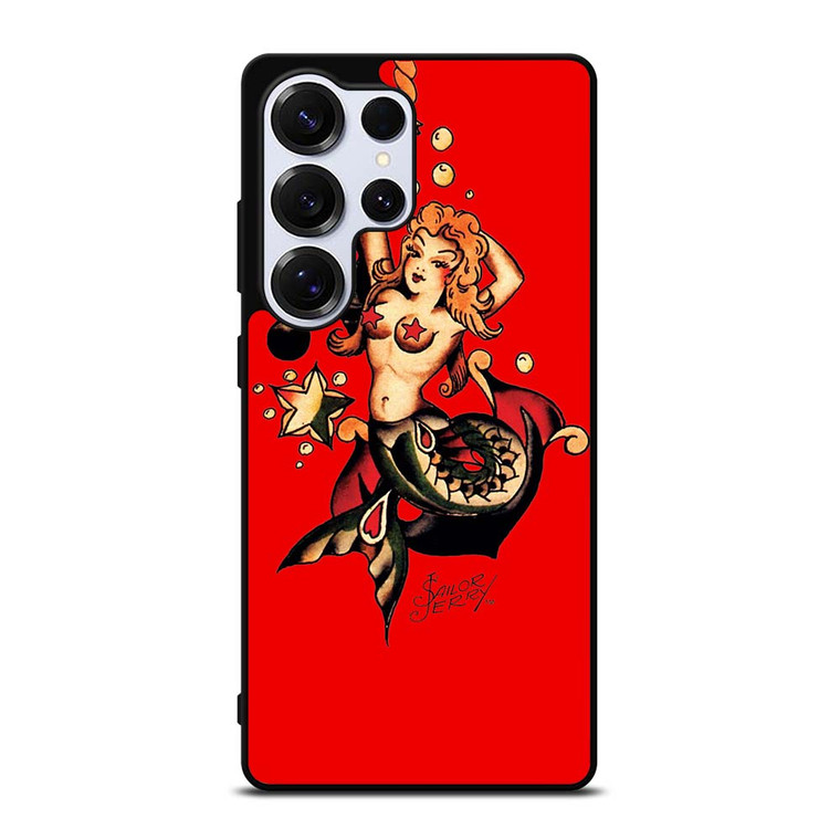 SAILOR JERRY MERMAID TATTOO Samsung Galaxy S25 Ultra Case