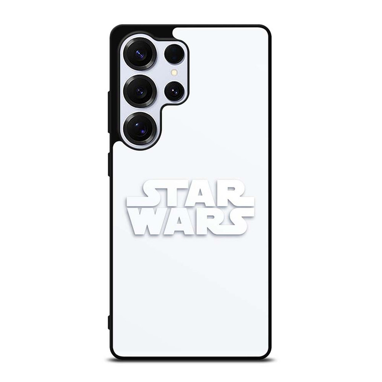 STARWARS LOGO WHITE Samsung Galaxy S25 Ultra Case