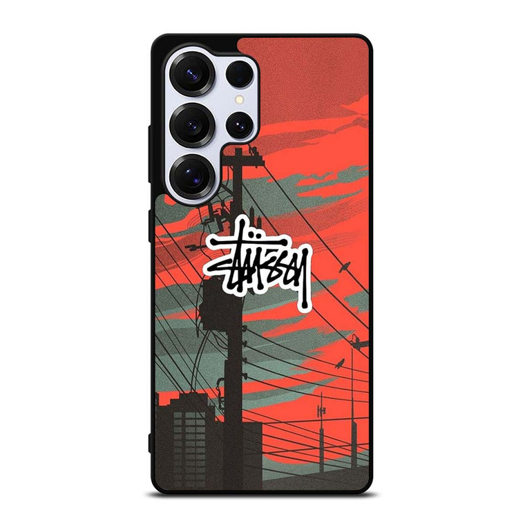 STUSSY LOGO METRO CITY Samsung Galaxy S25 Ultra Case