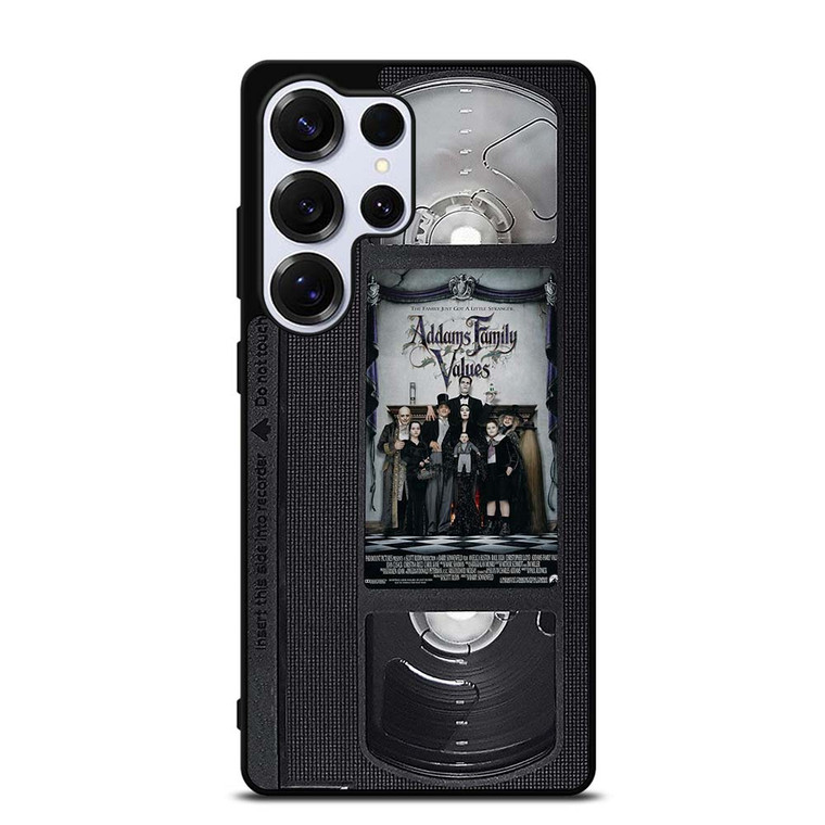 THE ADAMS FAMILY HORROR MOVIE TAPE Samsung Galaxy S25 Ultra Case