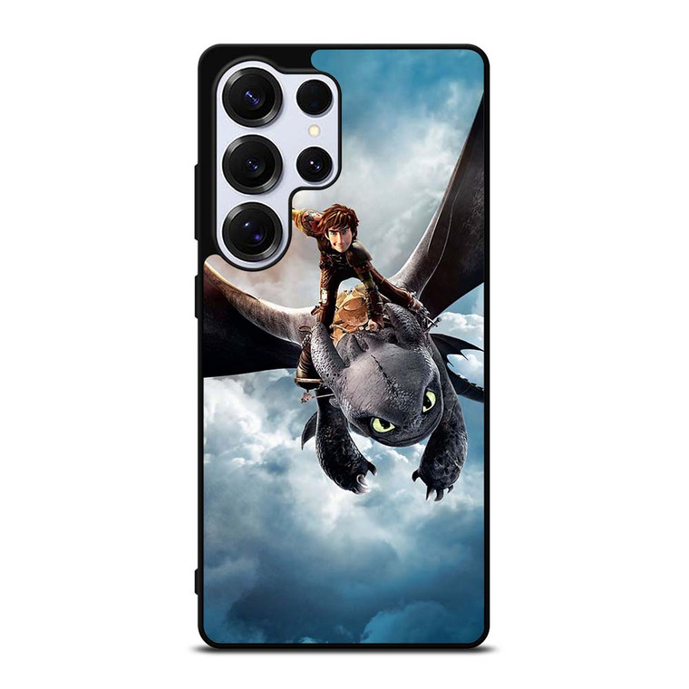 TOOTHLESS AND HICCUP TRAIN YOUR DRAGON Samsung Galaxy S25 Ultra Case