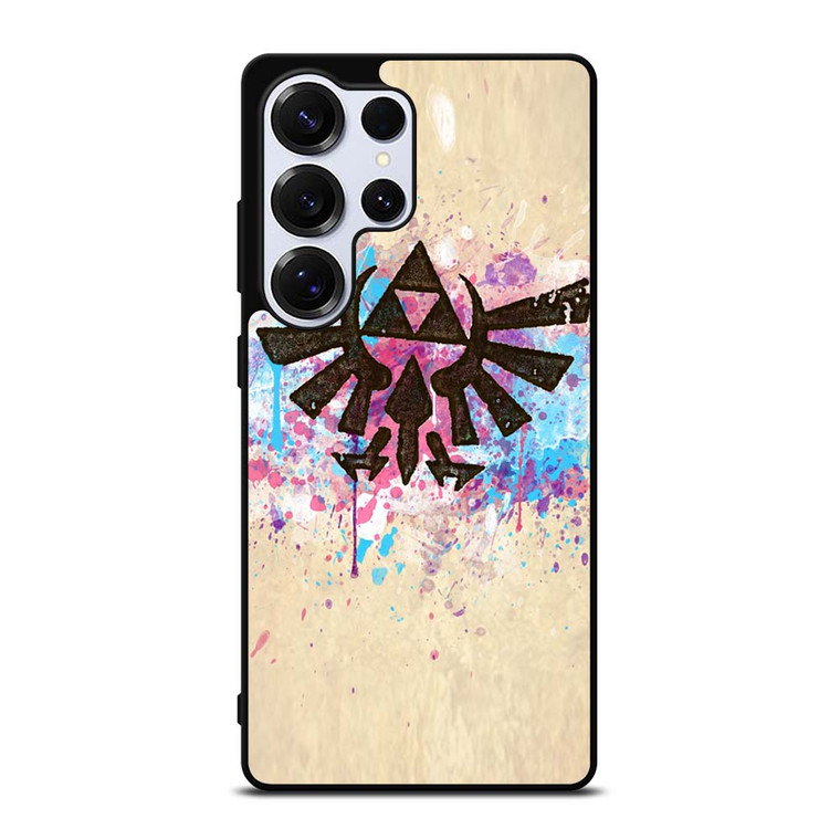 TRIFORCE SPLASH EMBLEM ART Samsung Galaxy S25 Ultra Case