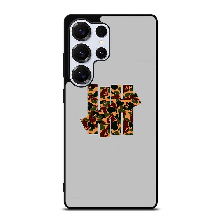 UNDEFEATED LOGO BAPE CAMO Samsung Galaxy S25 Ultra Case