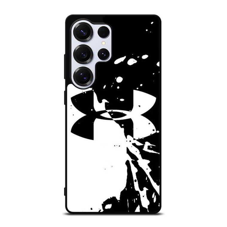 UNDER ARMOUR BLACK WHITE Samsung Galaxy S25 Ultra Case