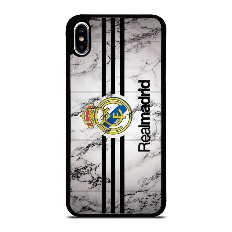 NEW REAL MADRID MARBLE LOGO iPhone XS Max Case