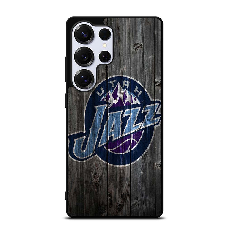 UTAH JAZZ BASKETBALL WOOD Samsung Galaxy S25 Ultra Case