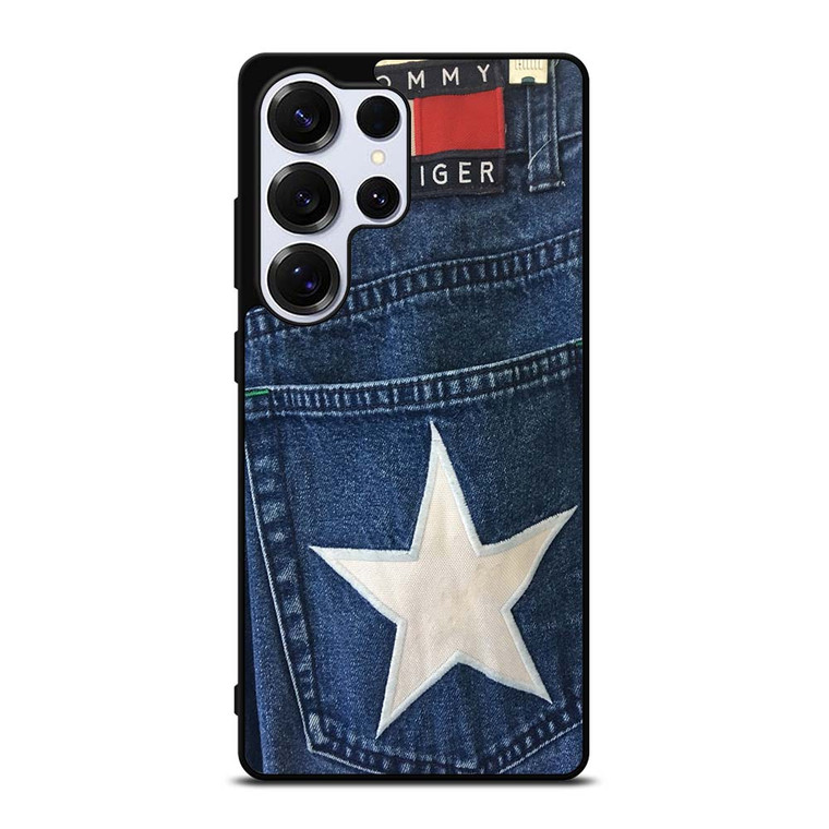 VINTAGE 90s TOMMY HILFIGER DENIM Samsung Galaxy S25 Ultra Case