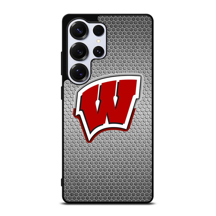 WISCONSIN BADGER EMBLEM Samsung Galaxy S25 Ultra Case