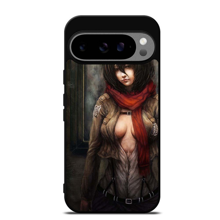 ATTACK ON TITAN MIKASA ACKERMAN DARK Google Pixel 9 Pro XL Case