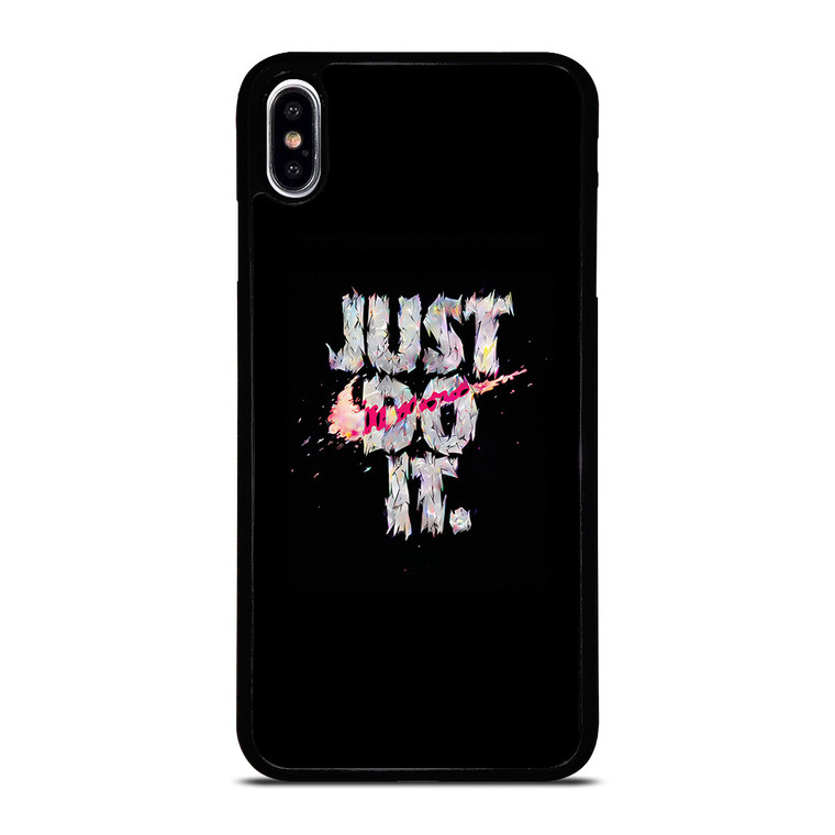 NIKE JUST DO IT COLORFUL ARTWORK iPhone XS Max Case