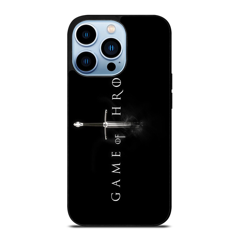 GAME OF THRONES LOGO BLACK iPhone 13 Pro Max Case
