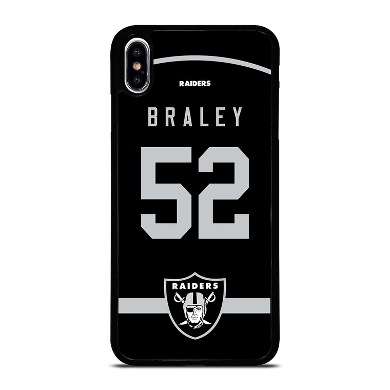 OAKLAND RAIDERS BRALEY iPhone XS Max Case