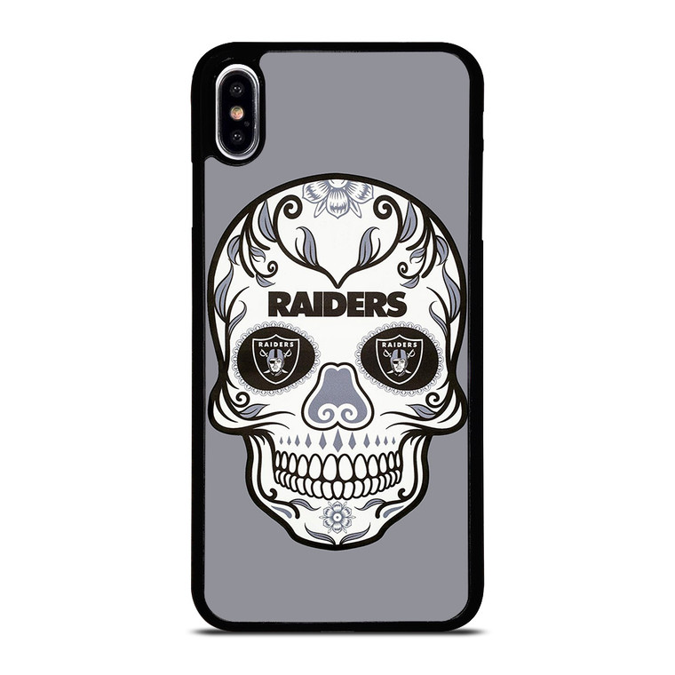 OAKLAND RAIDERS SKULL iPhone XS Max Case