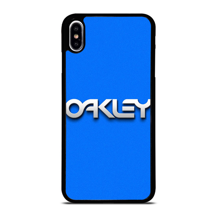 OAKLEY LOGO BLUE SOLID iPhone XS Max Case