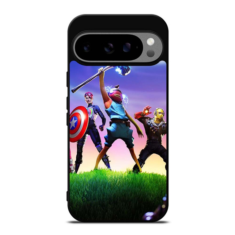 FORTNITE GAME X AVENGERS END GAME Google Pixel 9 Pro XL Case