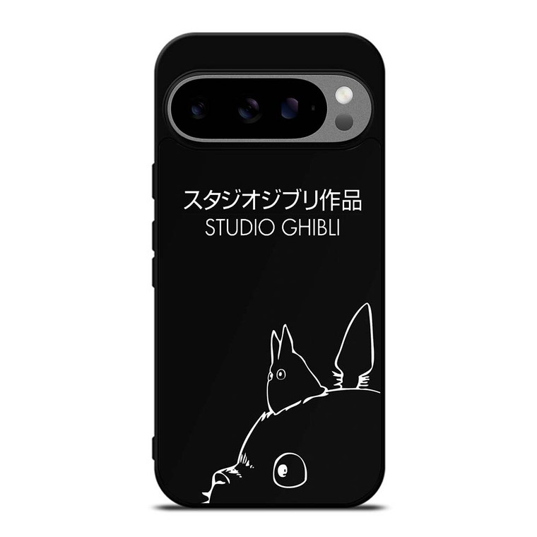 GHIBI STUDIO TOTORU SIMPLE BLACK Google Pixel 9 Pro XL Case