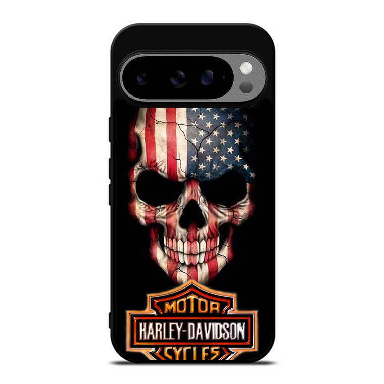 HARLEY DAVIDSON SKULL FLAG Google Pixel 9 Pro XL Case