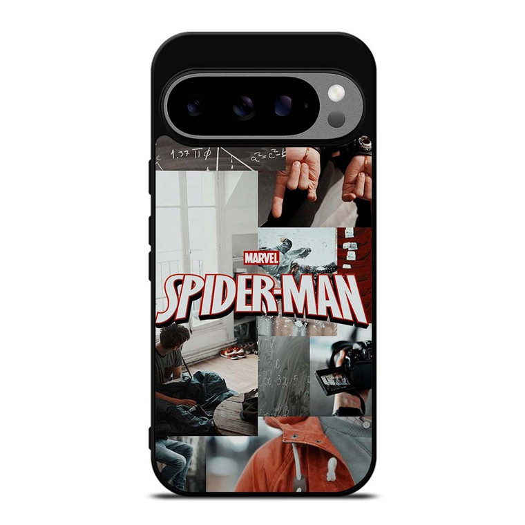 MARVEL SPIDERMAN LOGO COLAGE Google Pixel 9 Pro XL Case