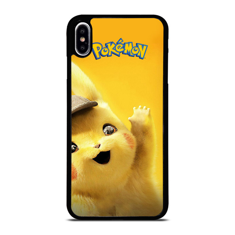POKEMON MOVIE DETECTIVE PIKACHU SAY HELLO iPhone XS Max Case