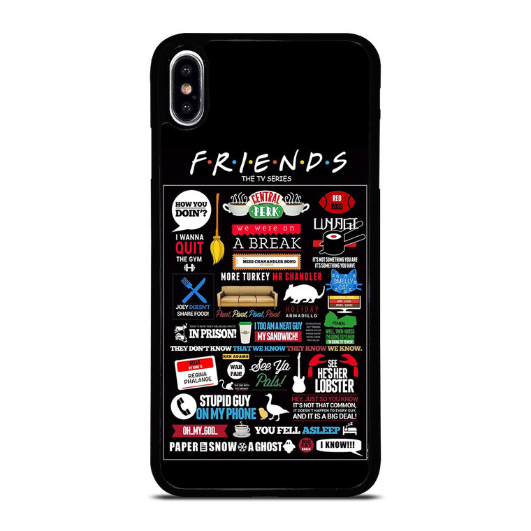 POSTERHOUZZ FRIENDS TV SHOW iPhone XS Max Case