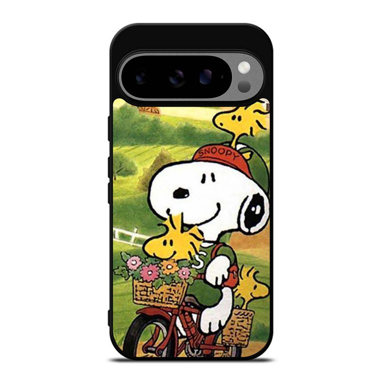 SNOOPY THE PEANUTS BICYCLE Google Pixel 9 Pro XL Case