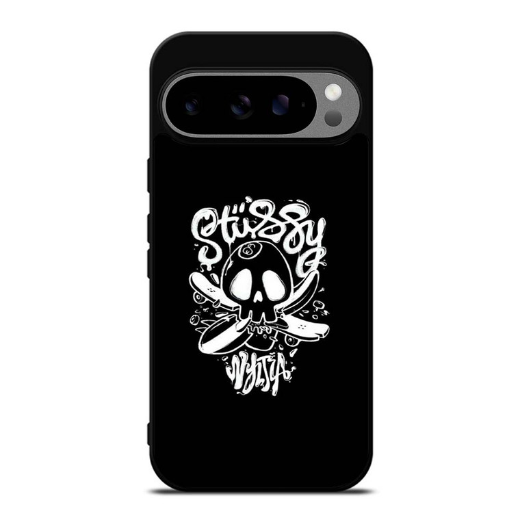 STUSSY SKULL LOGO ARTWORK Google Pixel 9 Pro XL Case